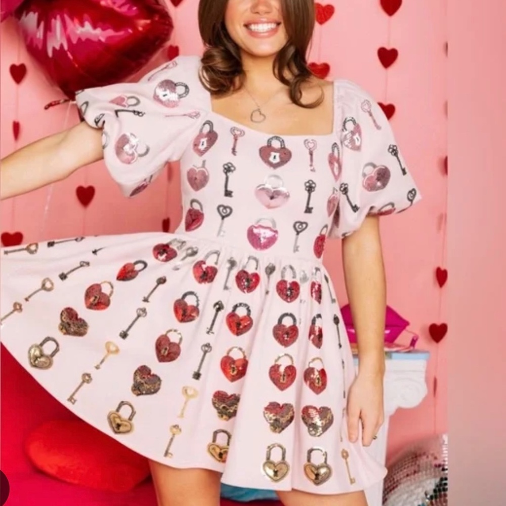 Queen of Sparkles Valentine Dress